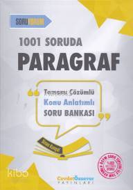 Cevdet Özsever Yayınları 1001 Soruda Paragraf Tamamı Çözümlü Konu Anlatımlı Cevdet Özsever 