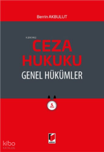 Ceza Hukuku Genel Hükümler