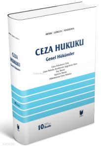 Ceza Hukuku Genel Hükümler