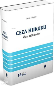 Ceza Hukuku Özel Hükümler