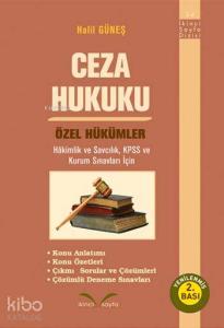 Ceza Hukuku - Özel Hükümler