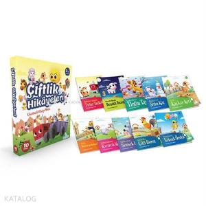 Çiftlik Hikayeleri (10 Kitap Takım) Çıkartmalı Hikaye Serisi