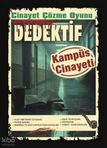 Cinayet Çözme Oyunu Dedektif Kampüs Cinayeti