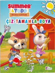 Çiz-Tamamla-Boya;Neşeli Çiftlik