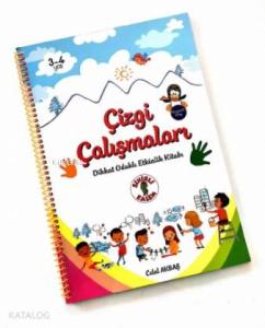 Çizgi Çalışmaları - Dikkat Odaklı Etkinlik Kitabı