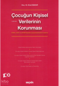 Çocuğun Kişisel Verilerinin Korunması