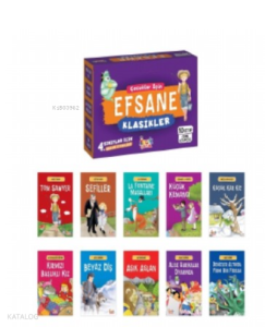 Çocuklar İçin Efsane Klasikler – (10 Kitap+Soru Kitapçığı)