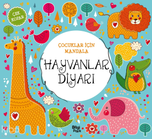 Çocuklar İçin Mandala - Hayvanlar Diyarı