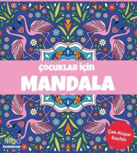 Çocuklar İçin Mandala - Lacivert