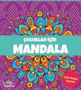 Çocuklar İçin Mandala - Mor