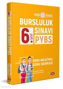 Data Yayınları 6. Sınıf PYBS İOKBS Bursluluk Sınavı Konu Anlatımlı Soru Bankası