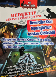 Dedektif Cinayet Çözme Oyunu Demriciler Kralı Topaloğlu'nun Asistanı Öldürüldü;Rusya'nın Elenası Ömer T.'nin Gözde Asistanı Aleyna Patronunun Yazlığında Ölü Bulundu