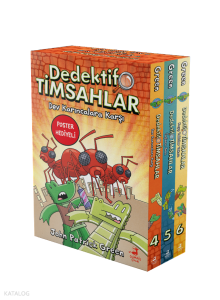 Dedektif Timsahlar 4-5-6 (3 Kitap - Kutulu)