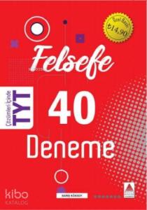 Delta Kültür Yayınları TYT Felsefe 40 Deneme Delta Kültür