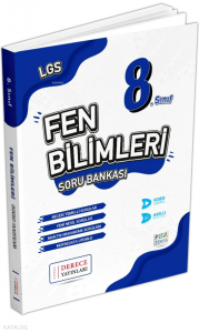 Derece Yayınları Lgs 8. Sınıf Fen Bilimleri Soru Bankası