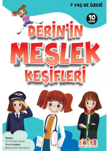 Derin'in Meslek Keşifleri Hikaye Seti 10 Kitap