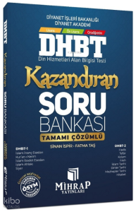 DHBT Kazandıran Soru Bankası Çözümlü