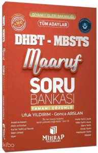 DHBT MBSTS Maaruf Soru Bankası Çözümlü