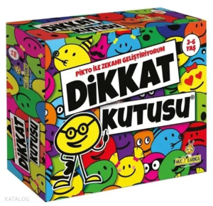 Dikkat Kutusu - Pikto ile Zekamı Geliştiriyorum (3-6 Yaş)