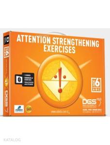 Dikkati Güçlendirme Seti - İngilizce; Anasınıfı (6 Yaş)