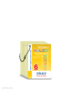 Dilko 6. Sınıf İngilizce Kelime Kartı