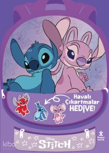 Disney Stitch  (Ciltli);Parıltılı Tatil Çantam Etkinlik ve Boyama Kitabı