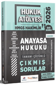 Dizgi Kitap 2026 Hukuk Atölyesi HMGS Hakimlik Anayasa Hukuku Çıkmış Sorular