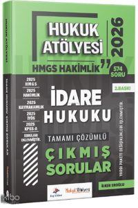 Dizgi Kitap 2026 Hukuk Atölyesi HMGS Hakimlik İdare Hukuku Çıkmış Sorular Çözümlü