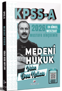 Dizgi Kitap 2026 KPSS A Medeni Hukuk Video Ders Notları