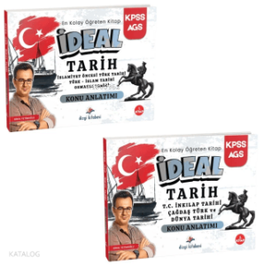 Dizgi Kitap 2026 KPSS MEB-AGS İdeal Tarih Konu Anlatımı (2 Kitap)
