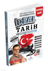 Dizgi Kitap 2026 KPSS MEB-AGS İdeal Tarih Soru Bankası Çözümlü