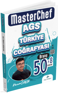 Dizgi Kitap 2026 MasterChef MEB AGS Türkiye Coğrafyası Tamamı Video Çözümlü 50 Branş Deneme