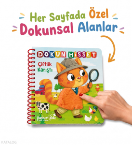 Dokun Hisset - Çiftlik Karıştı (Ciltli)