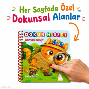 Dokun Hisset - Orman Karıştı (Ciltli)