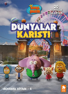 Dünyalar Karıştı Boyama Kitabı - 4;Kral Şakir