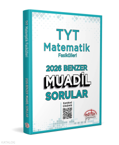 Editör Yayınevi TYT Matematik Fasikülleri 2026 Benzer Muadil Sorular
