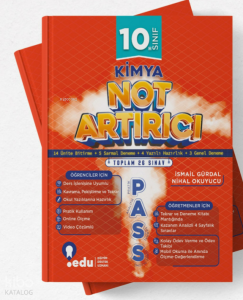 Edu Yayınları 10. Sınıf Kimya PASS Not Artırıcı