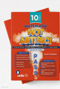 Edu Yayınları 10. Sınıf Matematik PASS Not Artırıcı
