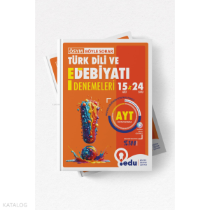 Edu Yayınları Ayt Edebiyat Branş Denemeleri