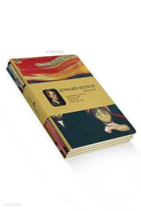 Edward Munch Dörtlü Defter Seti 1 - Anxiety Series