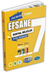 Efsane Yayınları 7. Sınıf Sosyal Bilgiler Soru Bankası