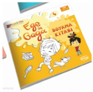 Ege İle Gaga Boyama Kitabı 4