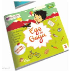 Ege İle Gaga Etkinlik Kitabım 3;Fark Bulmaca, Boyama, Eşleştirme, Labirent, Maske