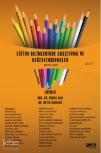 Eğitim Bilimlerinde Araştırma Ve Değerlendirmeler Mayıs Cilt Ii