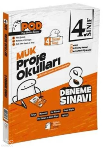 Eğitim Deposu 4. Sınıf Proje Okulları MÜK - Pod 8 Deneme Sınavı