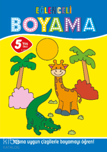 Eğlenceli Boyama – 5 Yaş Üstü 4’lü Pastel Boya Hediyeli