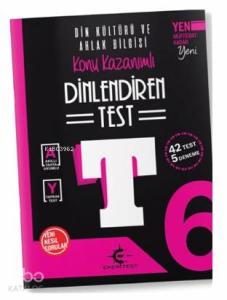 Eker Test Yayınları 6. Sınıf Din Kültürü ve Ahlak Bilgisi Dinlendiren Test Denemoji Deneme 2 Hediyeli Eker Test 