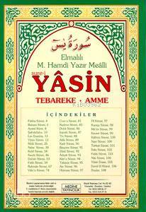 Elmalılı M. Hamdi Yazır Mealli| Yasin Cüzü