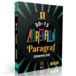 EN YAYINLARI LGS ADRENALİN 30x15 PARAGRAF DENEME