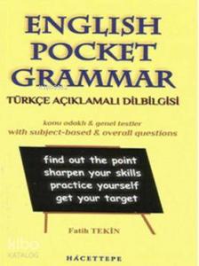 English Pocket Grammar - Türkçe Açıklamalı Dilbilgisi
